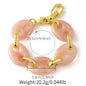 Acrylic Pig-Nose Bracelet