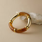 Colorful acrylic stretch bracelet