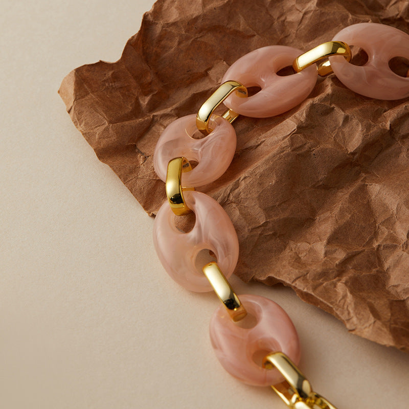 Acrylic Pig-Nose Bracelet