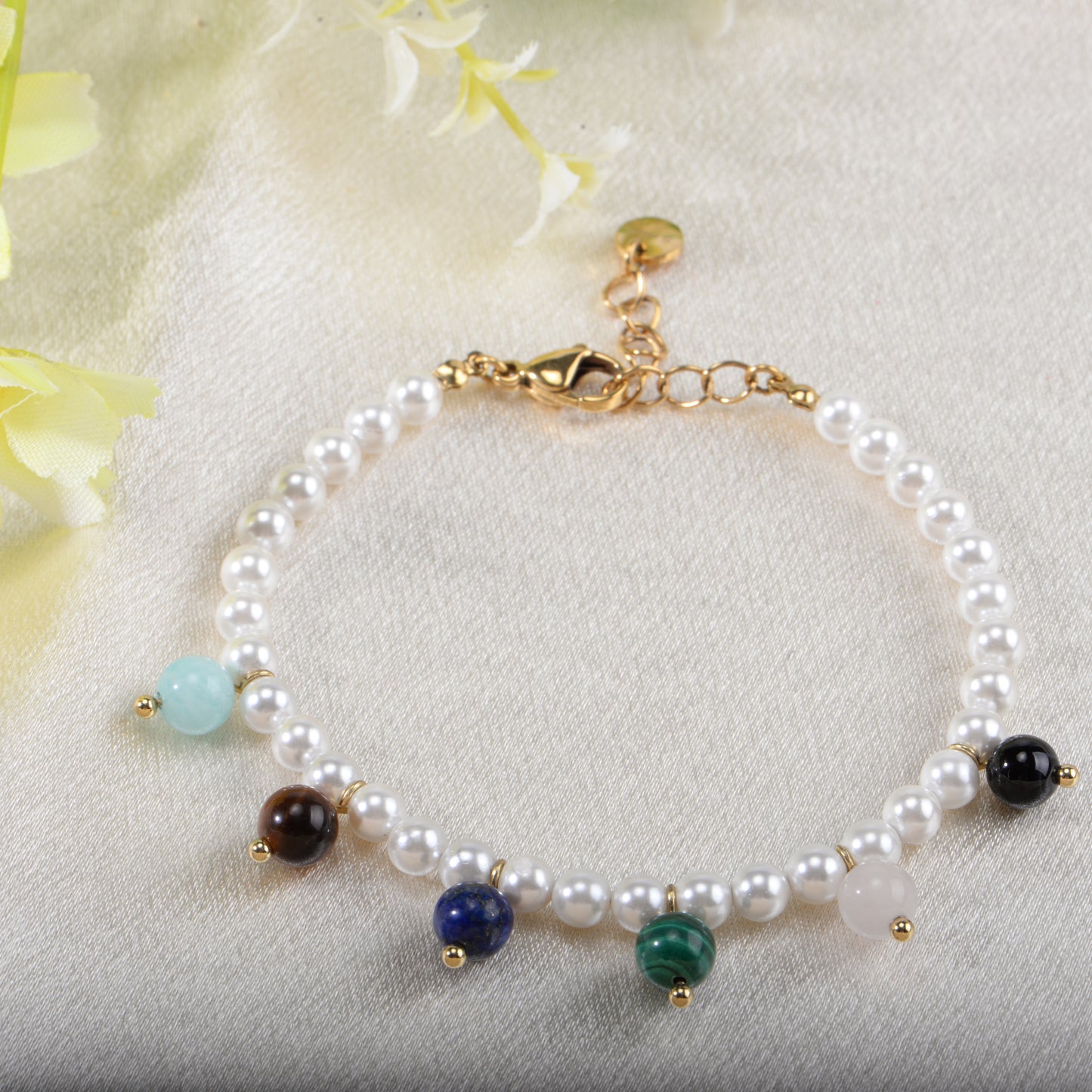Shell Pearl Natural stone Bracelet