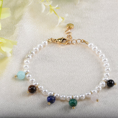 Shell Pearl Natural stone Bracelet