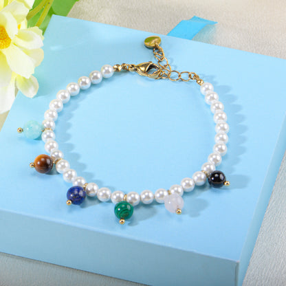 Shell Pearl Natural stone Bracelet