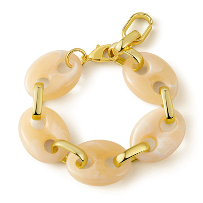 Acrylic Pig-Nose Bracelet