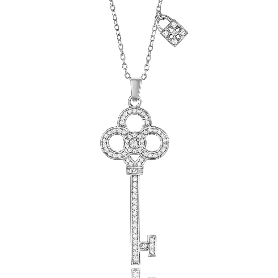Elegant Necklace For Women 925 Sterling Silver Holiday Gift