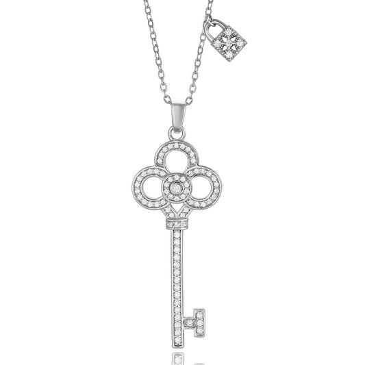 Elegant Necklace For Women 925 Sterling Silver Holiday Gift