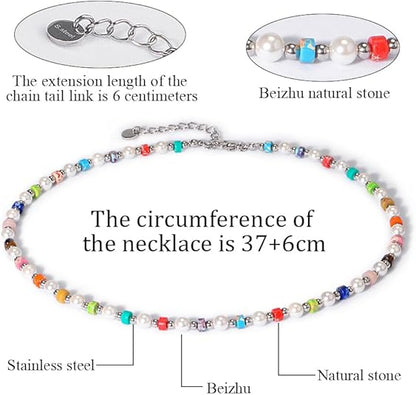 Shell Pearl Necklace