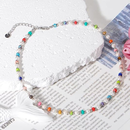 Shell Pearl Necklace