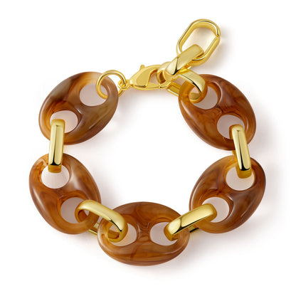 Acrylic Pig-Nose Bracelet