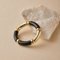 Colorful acrylic stretch bracelet
