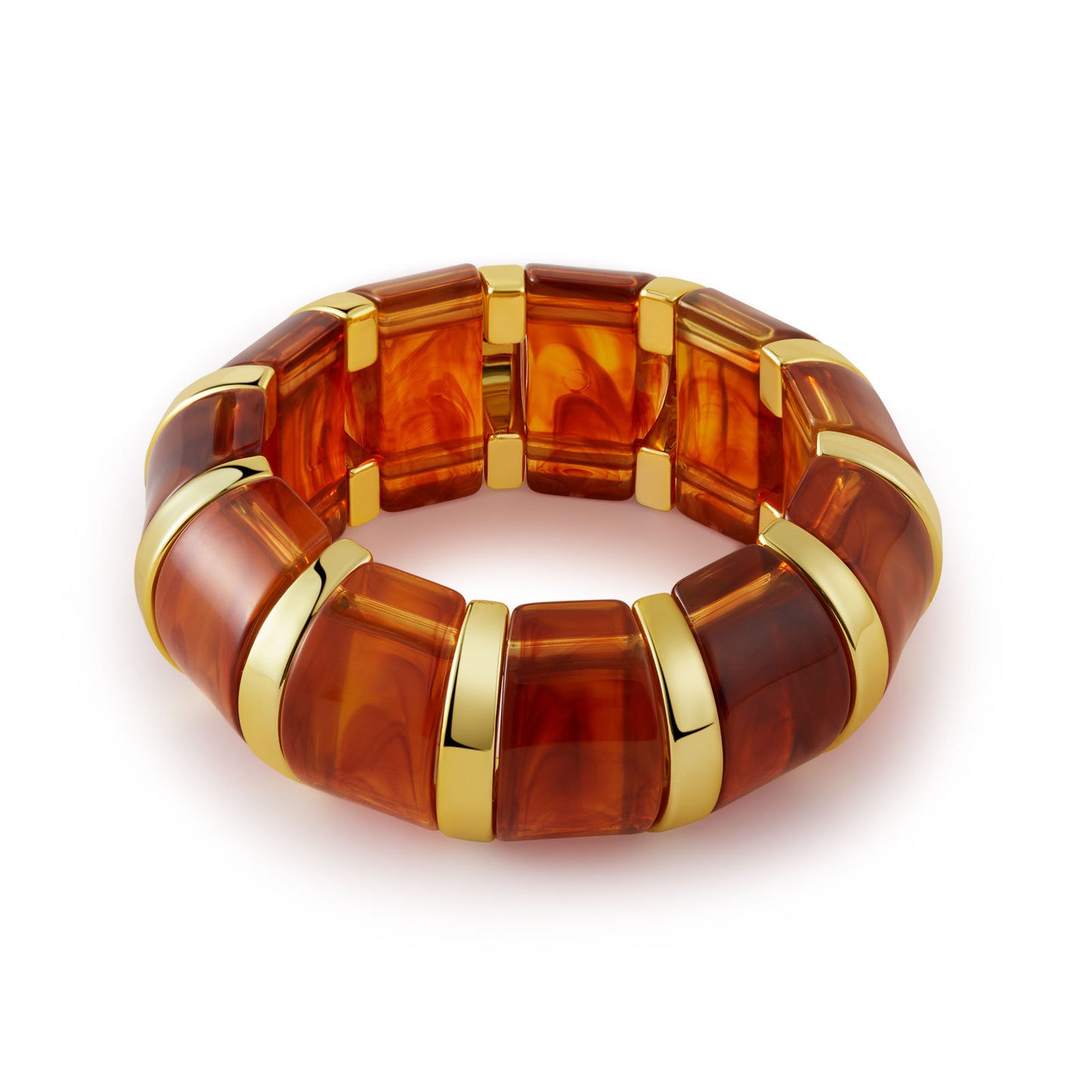 Acrylic Elastic Rope Bangle