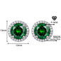 925 Sterling Silver Zircon Earrings (1 Carat – 4 Carat) 925 Sterling Silver & Zircon Earrings (1–4 Carat) – Unisex Style