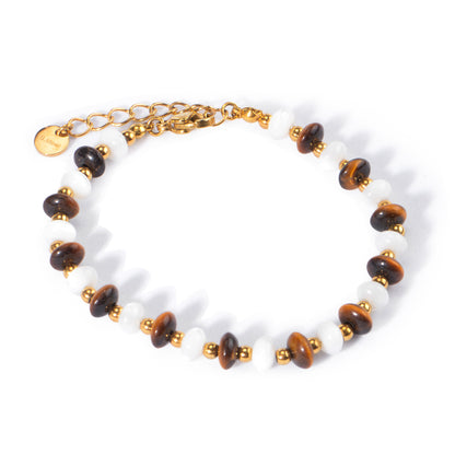 Tiger Eye Beaded Bracelet