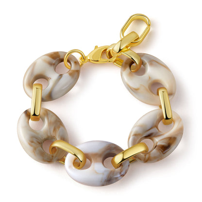 Acrylic Pig-Nose Bracelet