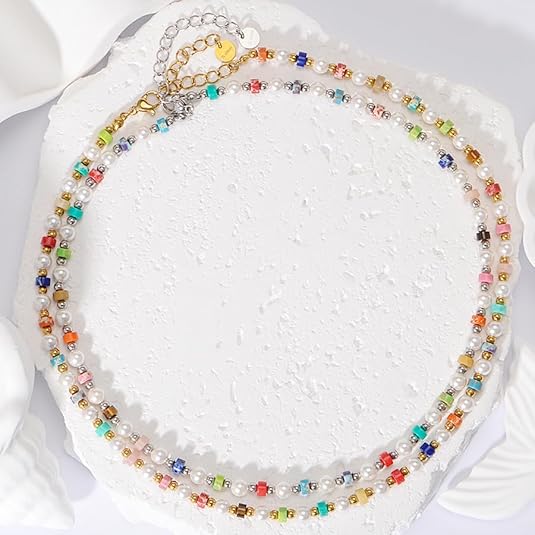 Shell Pearl Necklace