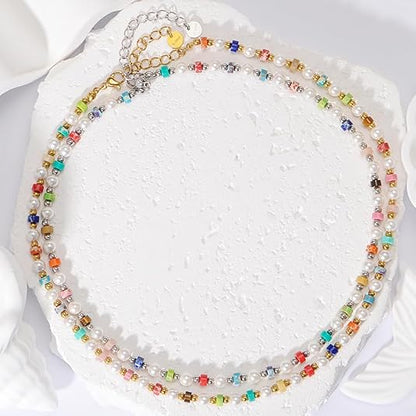 Shell Pearl Necklace