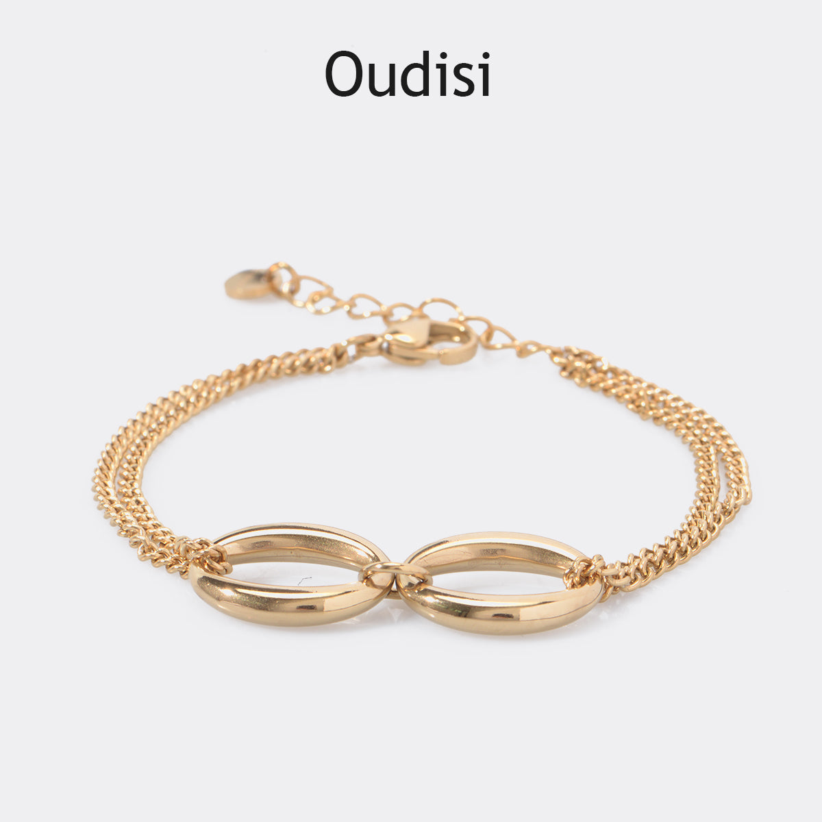 Oval links bracelet