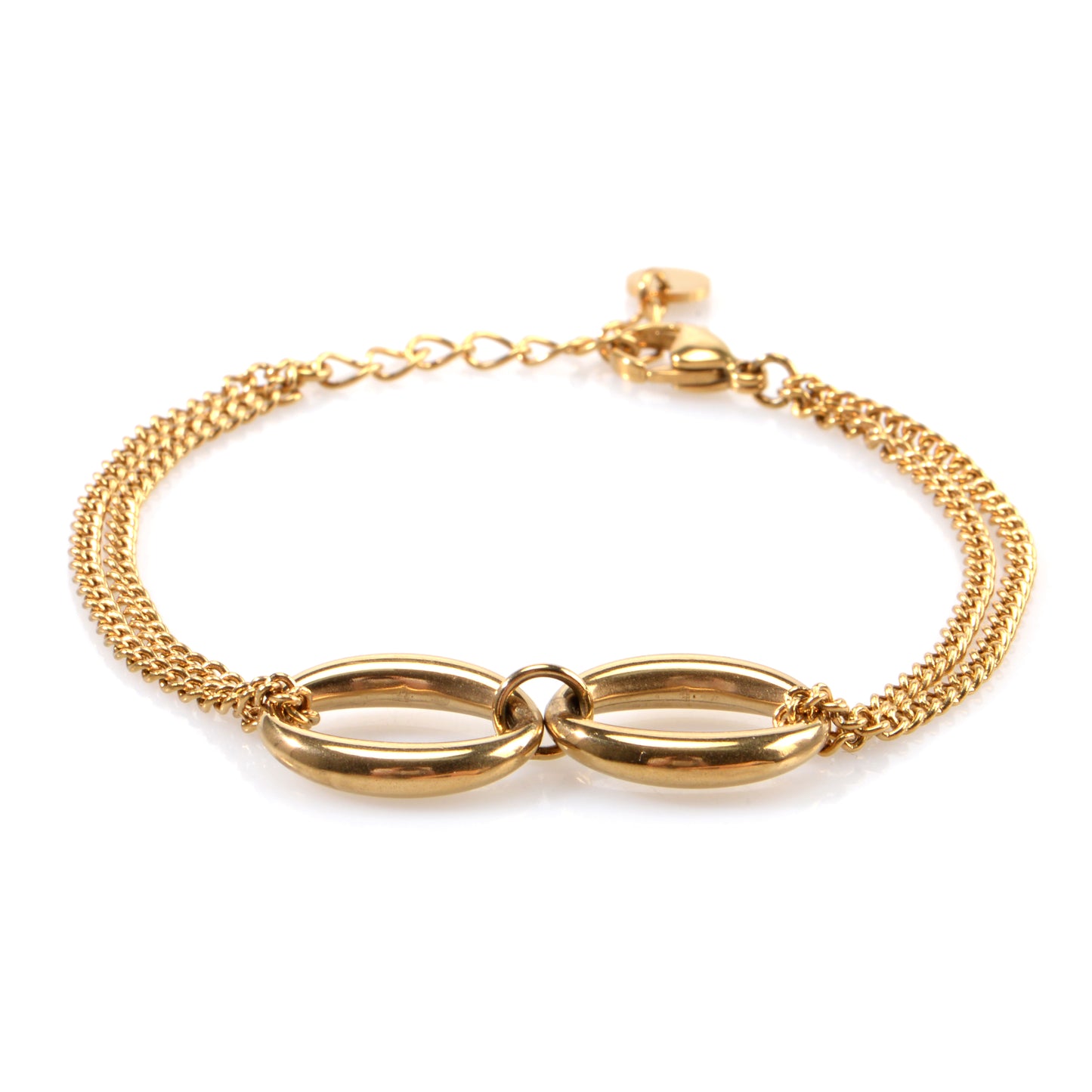Oval links bracelet
