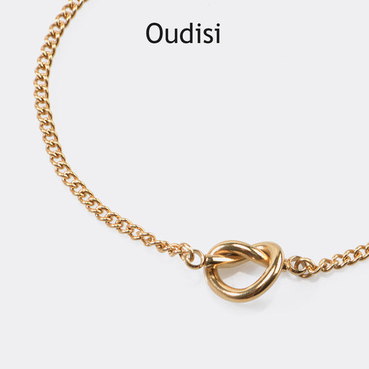 Oudisi Jewelry Gold knot bracelet