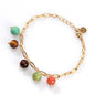 Nature stone extension stack bracelets