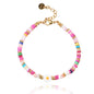 Natural Stone Beaded Bracelet for Women Handmade Beach Flower Bracelet Jewelry
