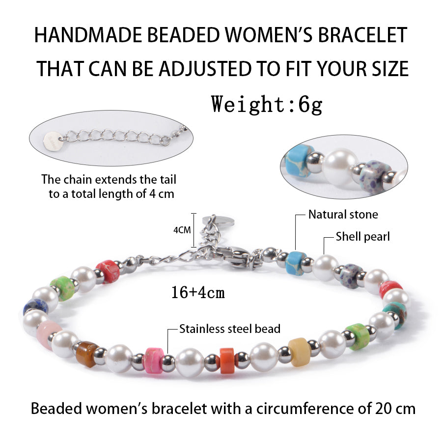 Shell Pearl Bracelet
