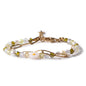 Oudisijewelry Women Zircon Adjustable Charm String Braided Boho Seed Beads