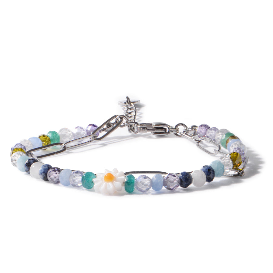 Oudisijewelry Women Zircon Adjustable Charm String Braided Boho Seed Beads