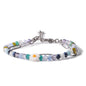 Oudisijewelry Women Zircon Adjustable Charm String Braided Boho Seed Beads