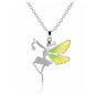 925 Silver Necklace Gifts for Women,Dance Recital Gifts for Her Ballet Pendant Jewelry