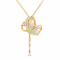 925 Sterling Silver Butterfly Necklace Pendant for Women Valentine's Day, Mother's Day Gifts