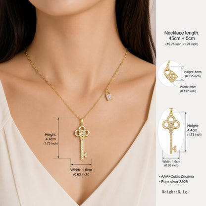 Elegant Necklace For Women 925 Sterling Silver Holiday Gift