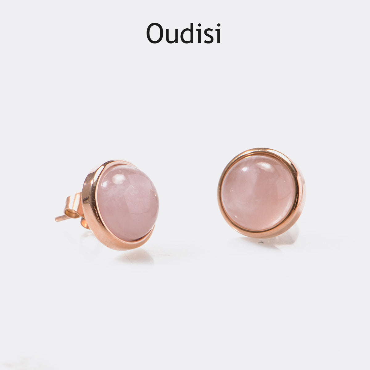 OudisiJewelry Nature stone earring studs