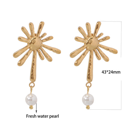 Leaf earrings