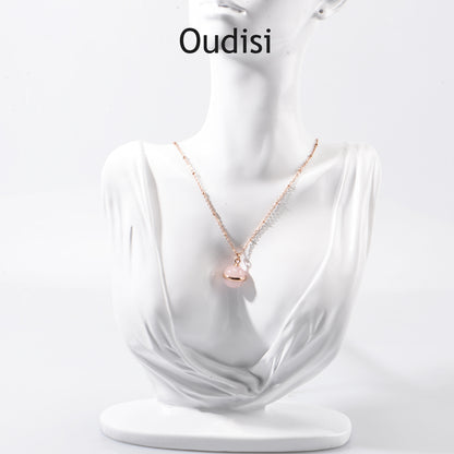 Cystal nature stone pendant necklace