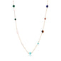 Natural Stone Sweater Necklace