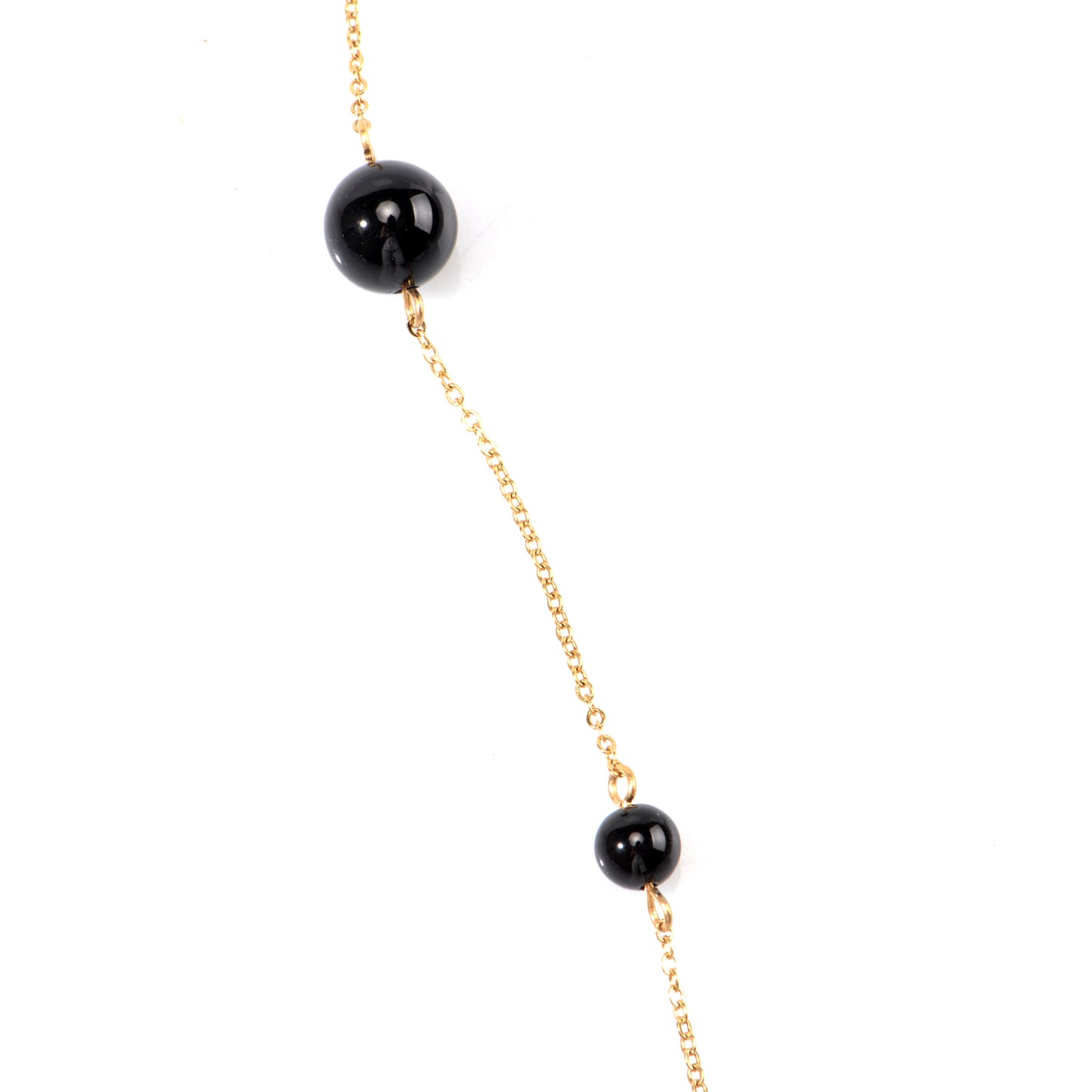 Natural Stone Sweater Necklace
