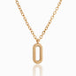 Stainless steel pendant necklace