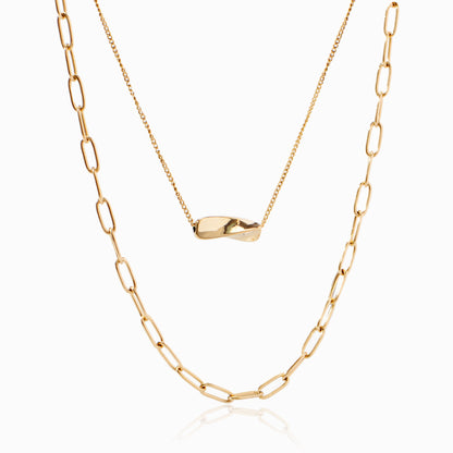 Oudisijewelry Stainless steel stack necklaces
