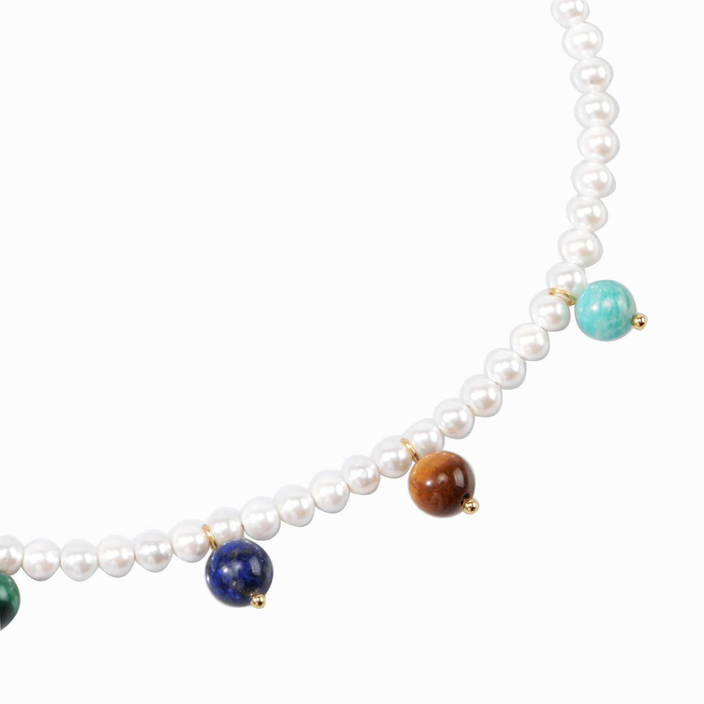 Shell Pearl Natural stone Necklace