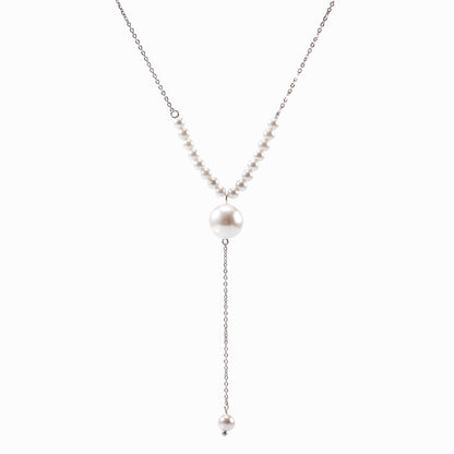 Elegant Shell Pearl Necklace