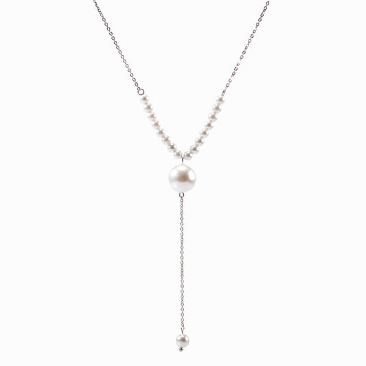 Elegant Shell Pearl Necklace