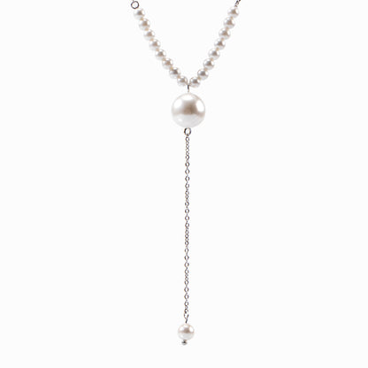 Elegant Shell Pearl Necklace