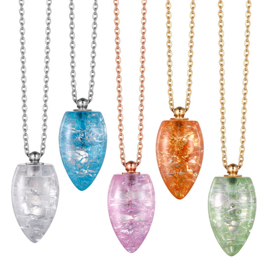 Oudisijewelry Colorful Zircon Pendant Necklace