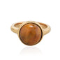 Stainless Steel Handmade Natural Round Shape Gemstone Ring Jewelry for Women Gift