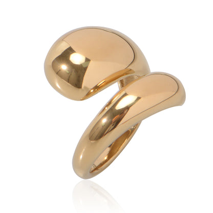 Oudisi Jewelry Stainless steel Plating 18K Gold Twisted Chunky Ring