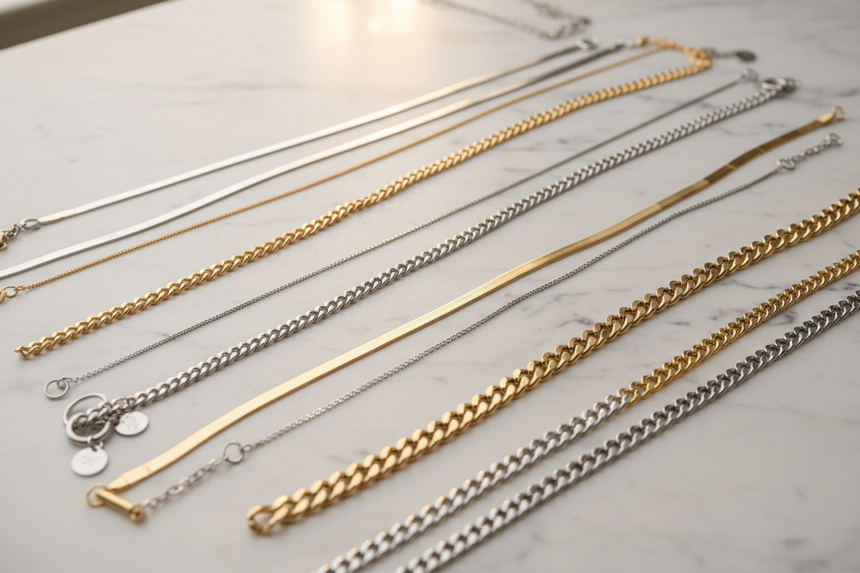 Benefits of wearing stainless steel jewelry